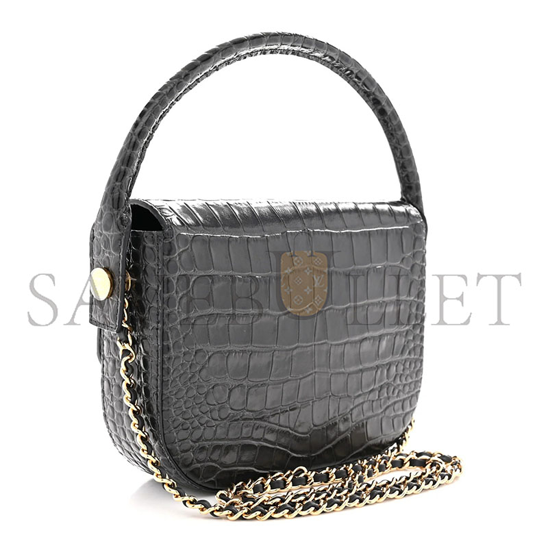 CHANEL MINI FLAP BAG WITH TOP HANDLE AS6424 (20*16*5cm)